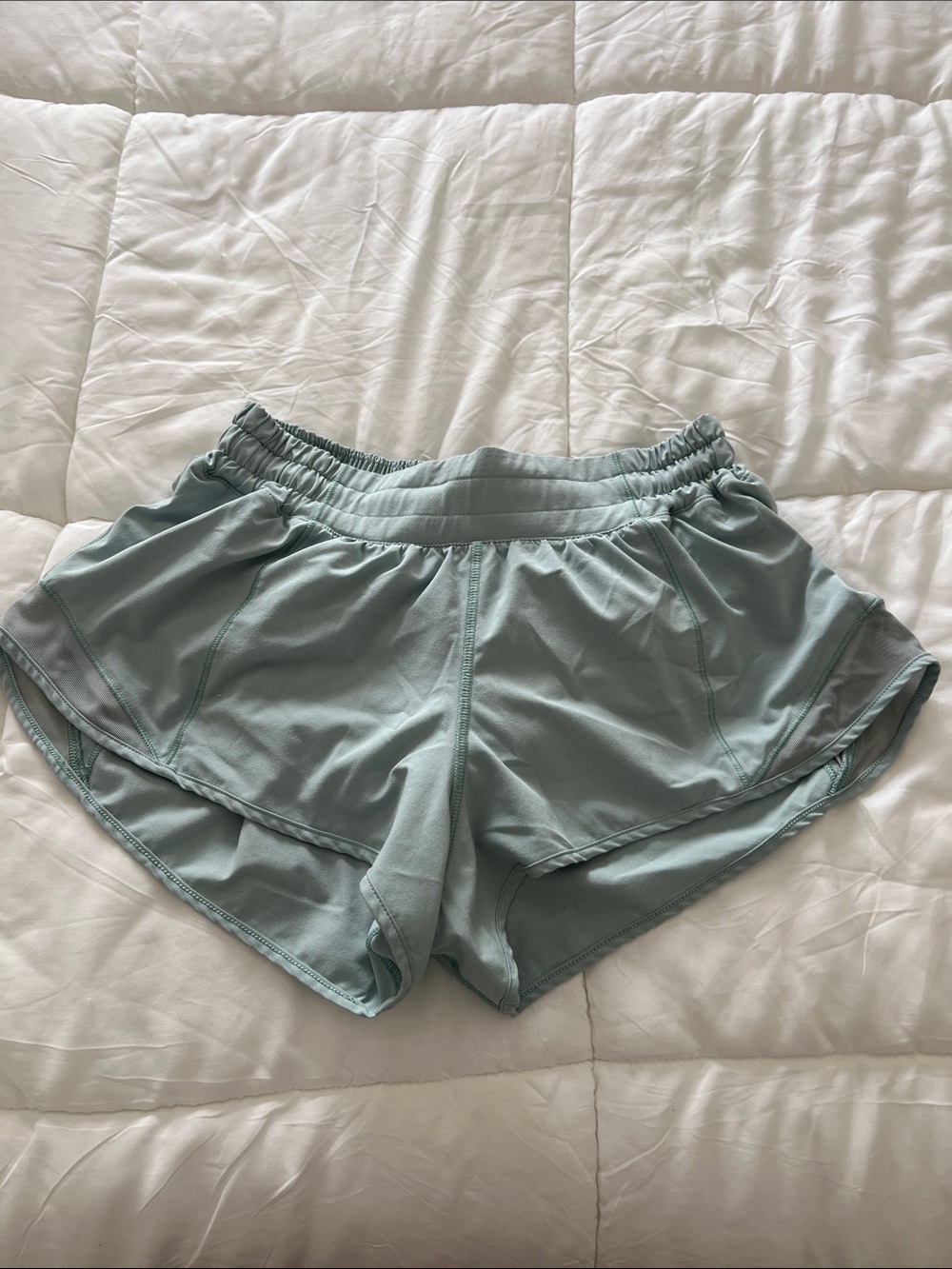 lululemon athletica Light Sage Performance Running Shorts